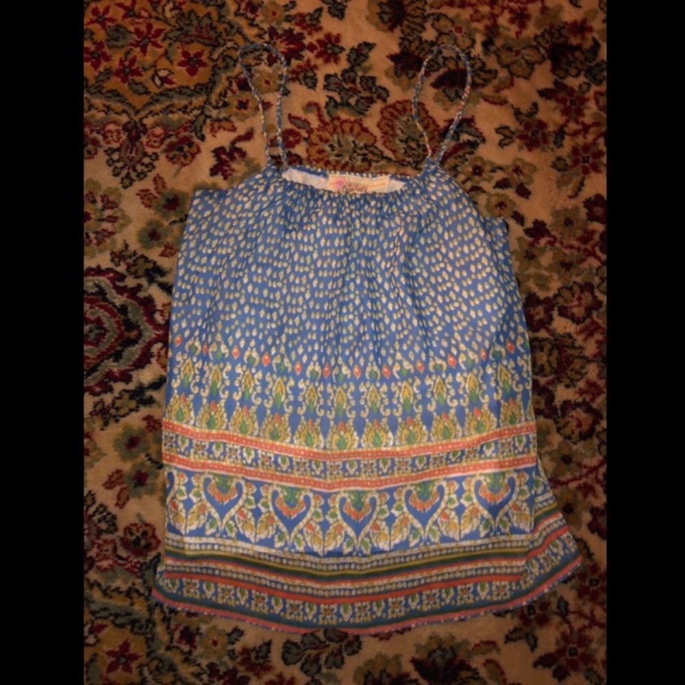 Cute Floral Aztec Tank